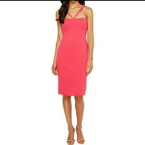 Laundry by Shelli Segal - Rose Pink Midi Dress